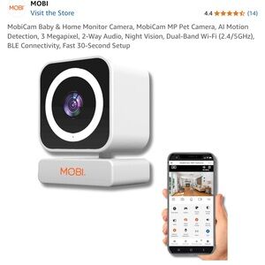 MobiCam MP Baby Home Pet Camera System